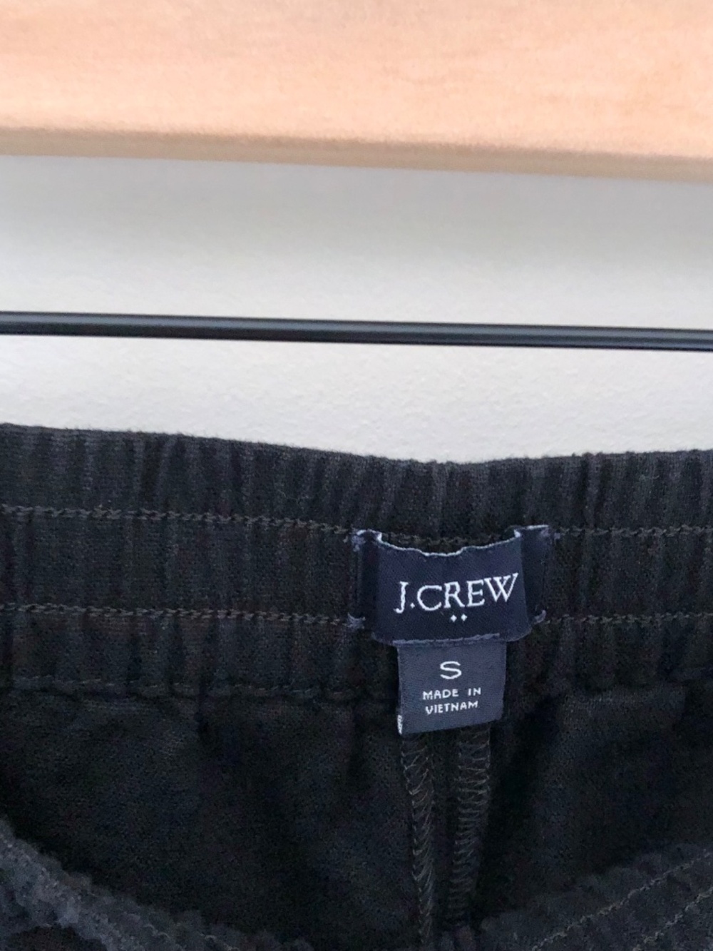 J.Crew Factory Linen-blend Drawstring Short - Picture 2 of 5